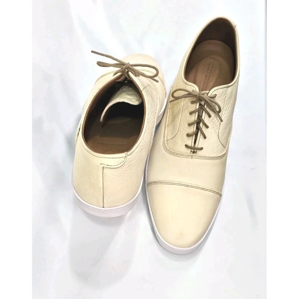 Allen Edmonds Park Avenue Cap-toe Oxford Dress Sneaker Size 12D Leather
